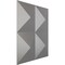 Ekena Millwork 11 7/8in. W x 11 7/8in. H Tirana EnduraWall Decorative 3D Wall Panel Covers 0.98 Sq. Ft. WP12X12TICST - alternate 5
